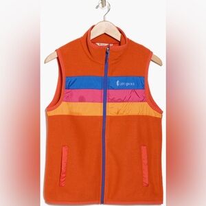 NWT • Cotopaxi Teca Fleece Colorblock Vest in Heartland • Women’s XS